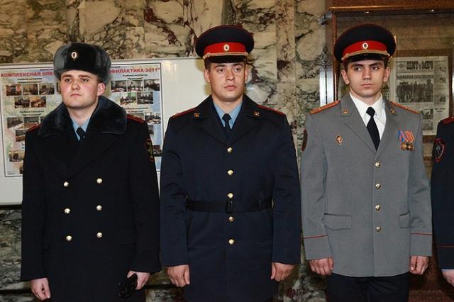 Новая форма российских полицейских